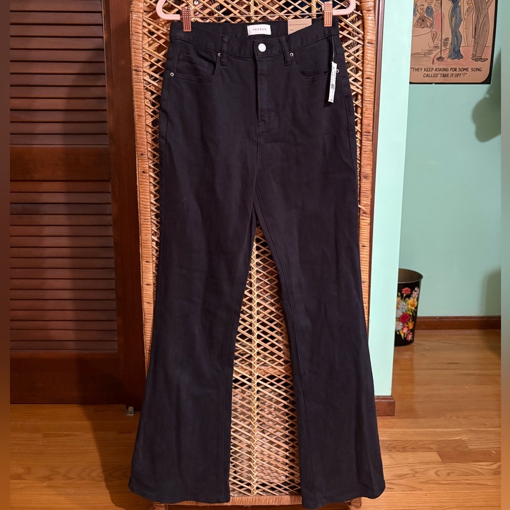 PacSun Black Flare Jeans